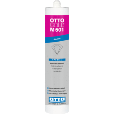 OttoColl M501 Szklany przezroczysty klej hybry. 310ml